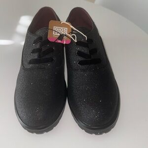 Shoes for Girls Gioseppo Collection black glitter size 37 back to school